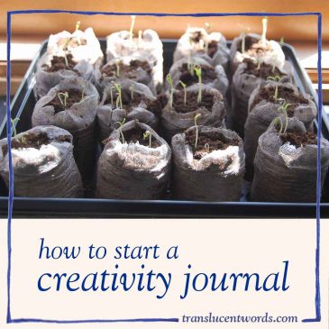 How To Start a Creativity Journal