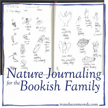 Nature Journaling for the Bookish Family